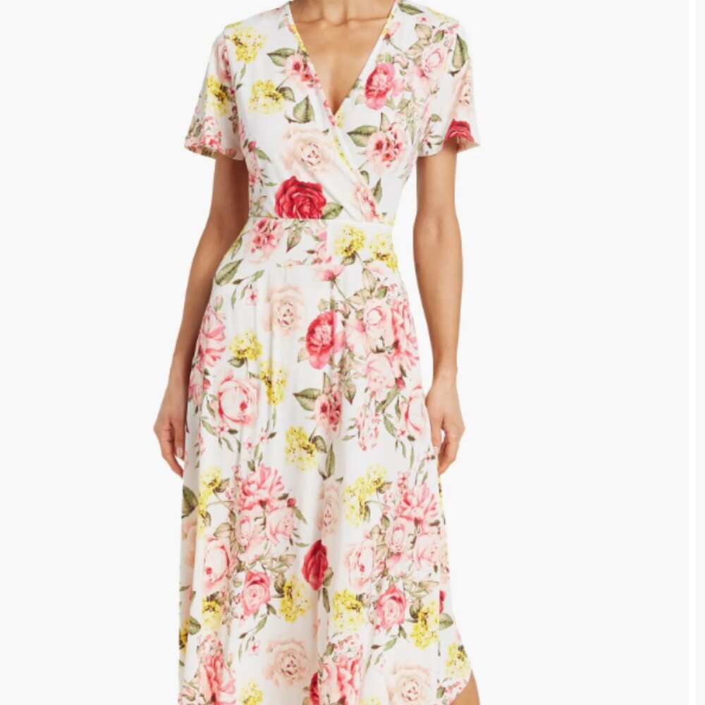 Love By Design Colette Double Layer Maxi Dress